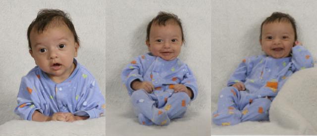 Zachary at two months